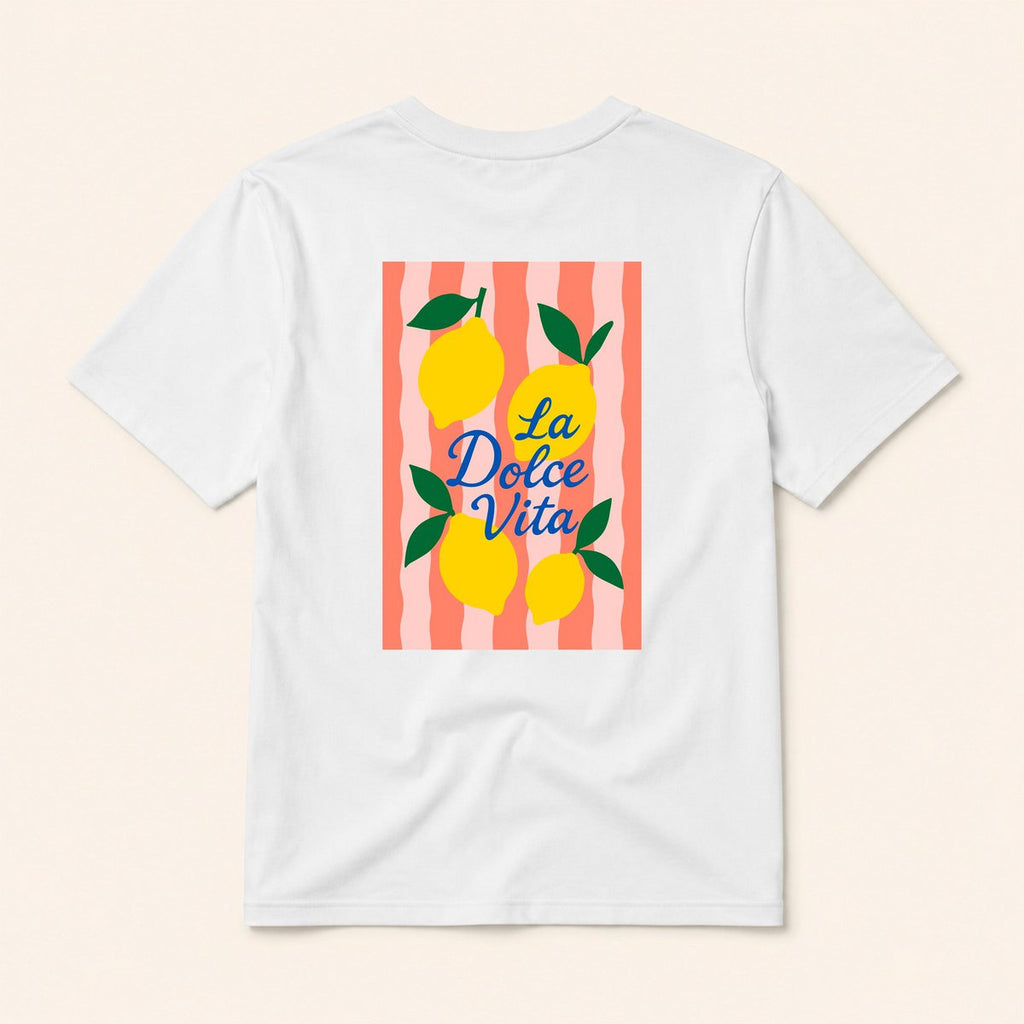 La Dolce Vita Citron T-Shirt | Bio-Baumwolle | Beauséjour®