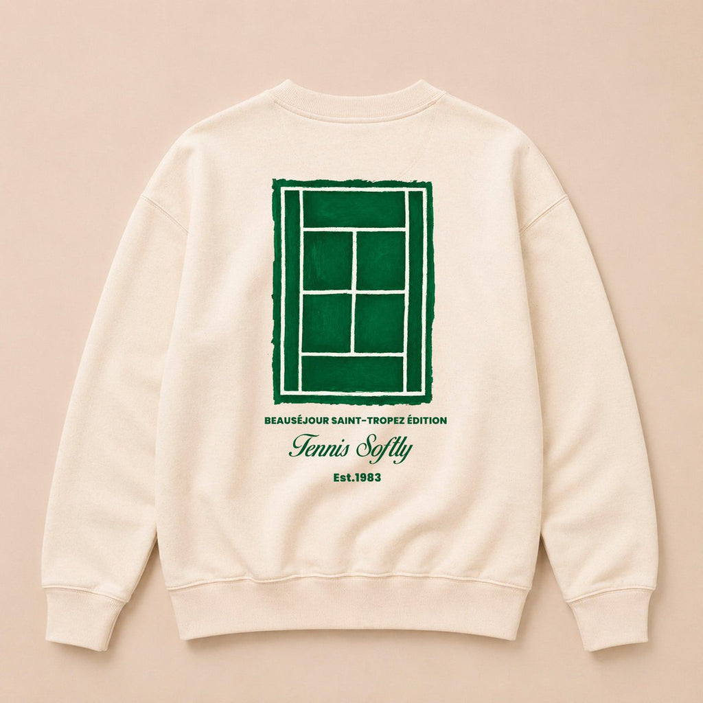 Tennis Sweatshirt | Bio-Baumwolle Premium | Beauséjour®