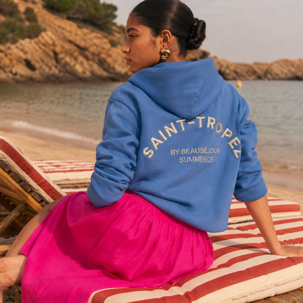 Saint-Tropez Hoodie | Premium Hoodie aus Bio-Baumwolle | Beauséjour®
