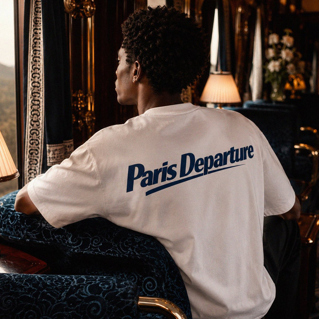 Paris Departure Boxy T-Shirt | Bio-Baumwolle | Beauséjour®