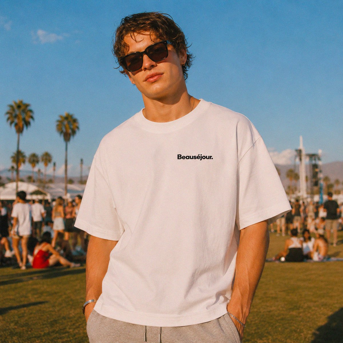 100 % Erinnerungen Boxy T-Shirt | Oversized Premium | Beauséjour®
