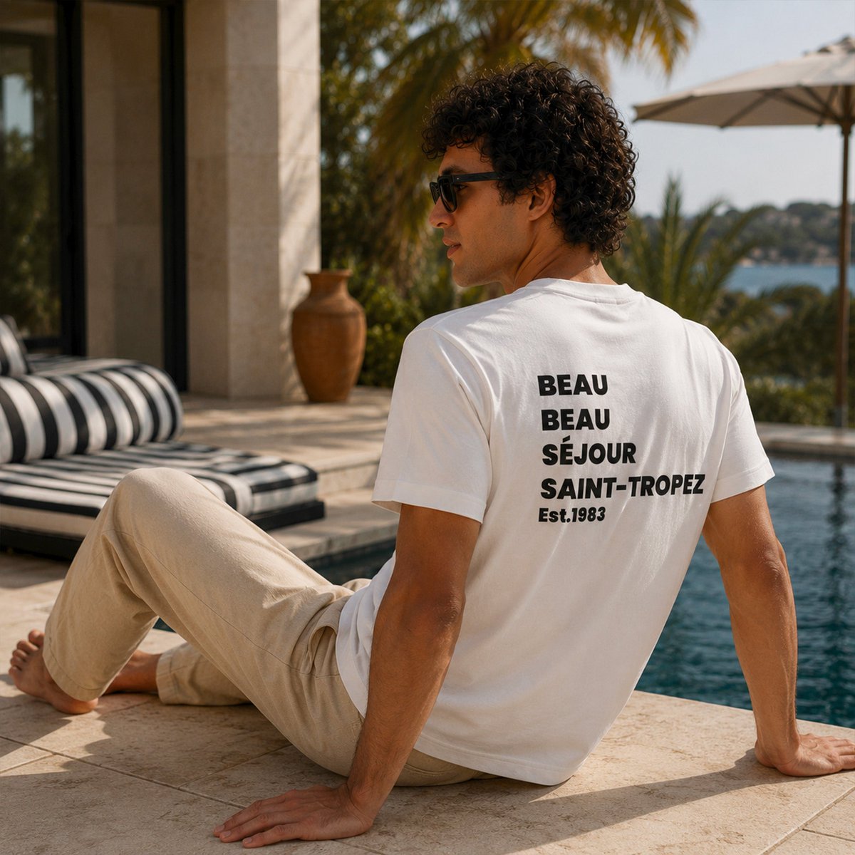 Saint-Tropez T-Shirt | Bio-Baumwolle 180 g/m² | Beauséjour®