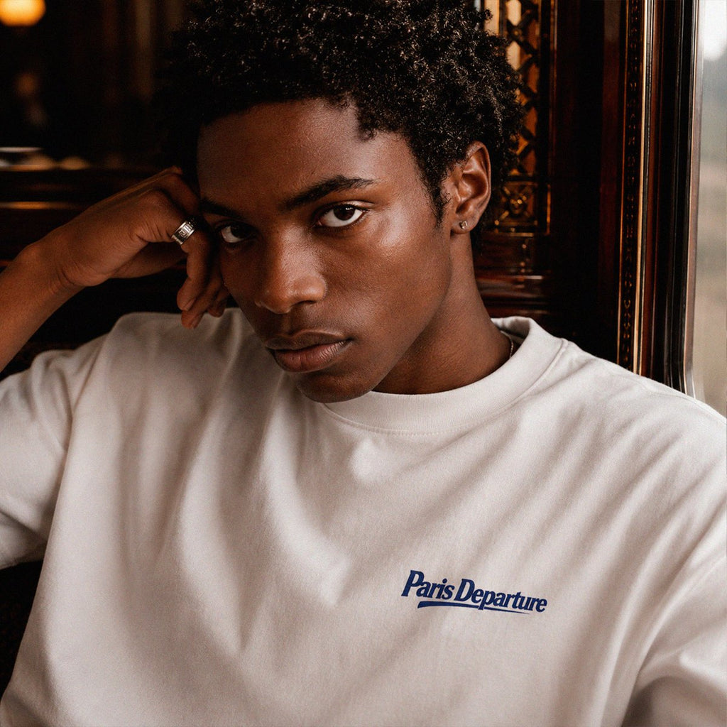 Paris Departure Boxy T-Shirt | Bio-Baumwolle | Beauséjour®