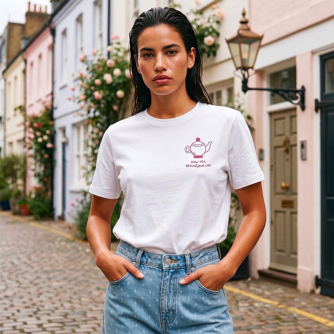 Slow Tea T-Shirt aus Bio-Baumwolle | Beauséjour®