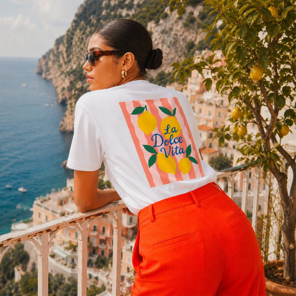 La Dolce Vita Citron T-Shirt | Bio-Baumwolle | Beauséjour®