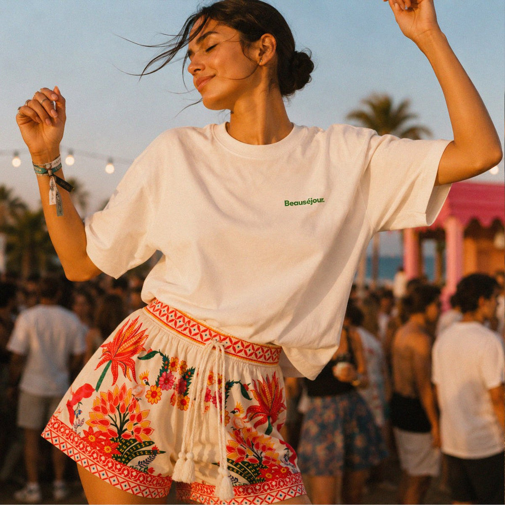 100 % Erinnerungen Boxy T-Shirt | Premium Oversized | Beauséjour®