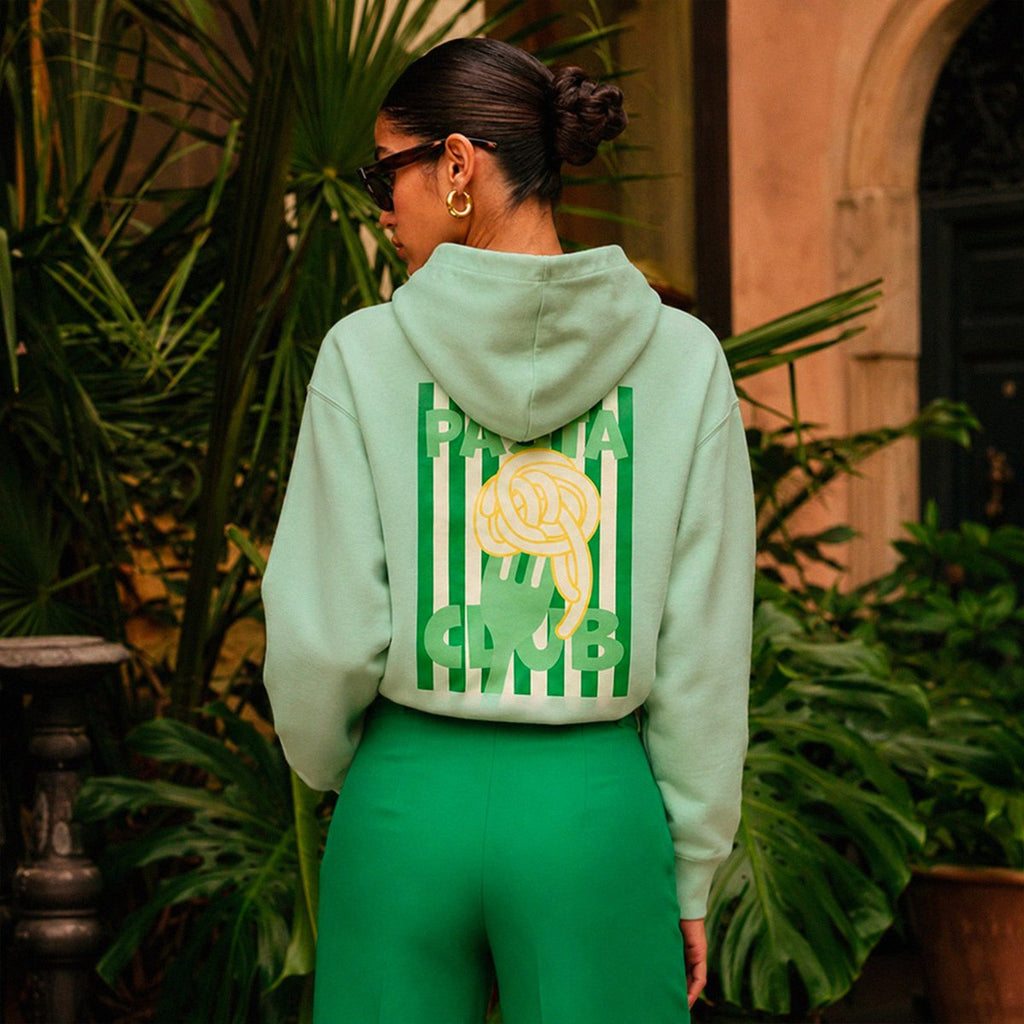 Pasta Club Hoodie Aloe | Bio-Baumwolle Premium | Beauséjour®