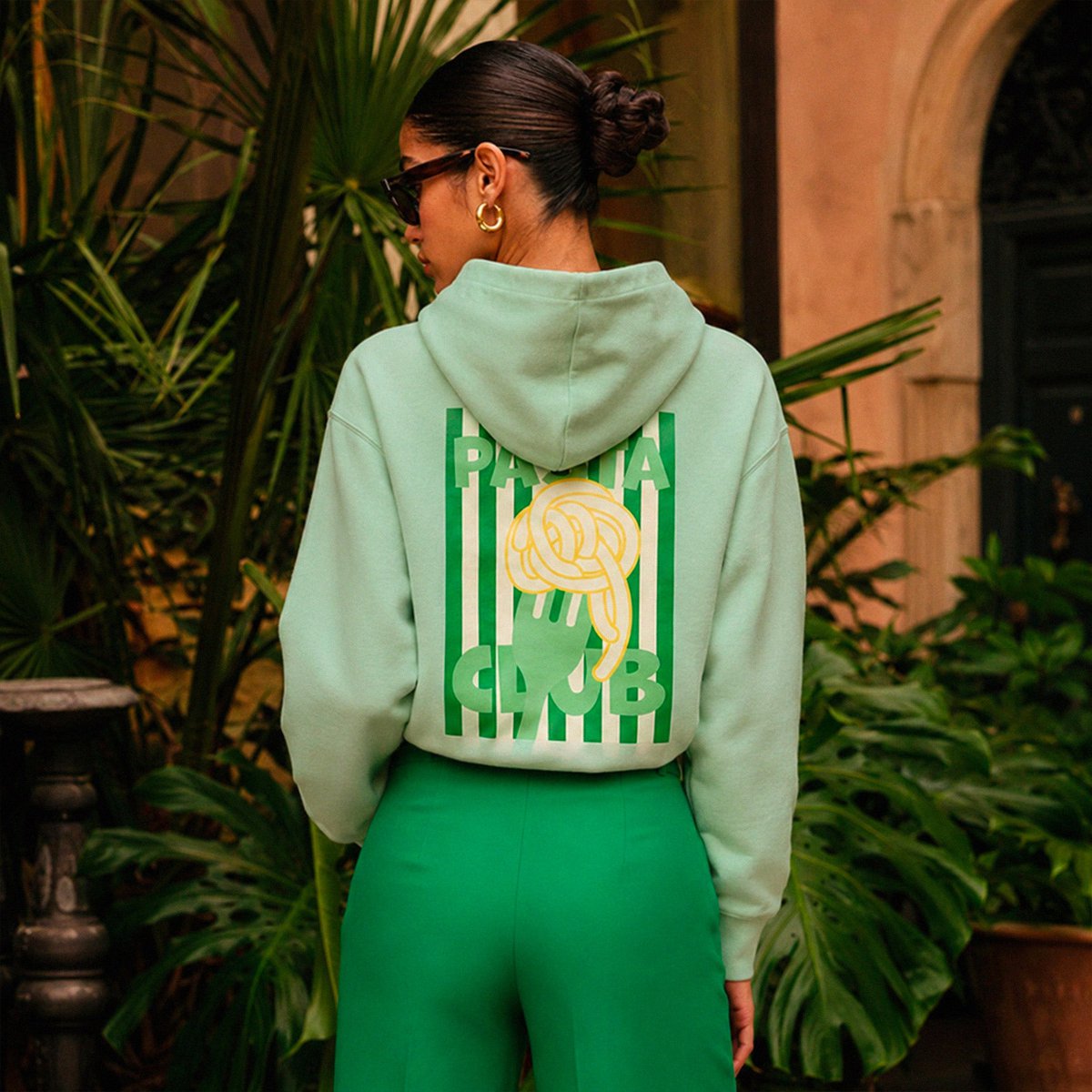 Pasta Club Hoodie Aloe | Bio-Baumwolle Premium | Beauséjour®