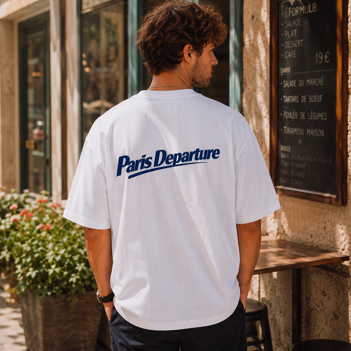 Paris Departure Boxy T-Shirt | Bio-Baumwolle | Beauséjour®
