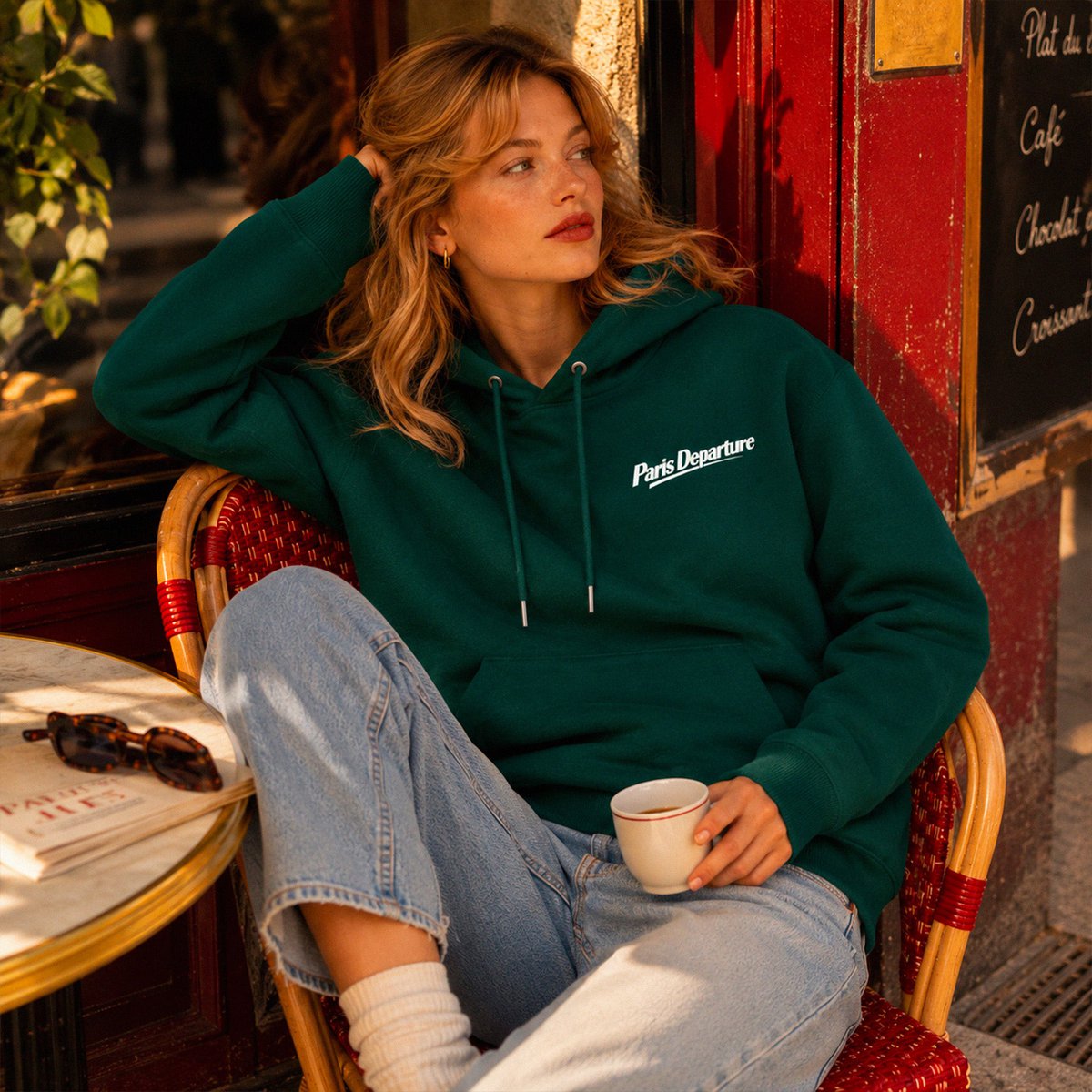 Paris Departure Hoodie | Bio-Baumwolle | Beauséjour®