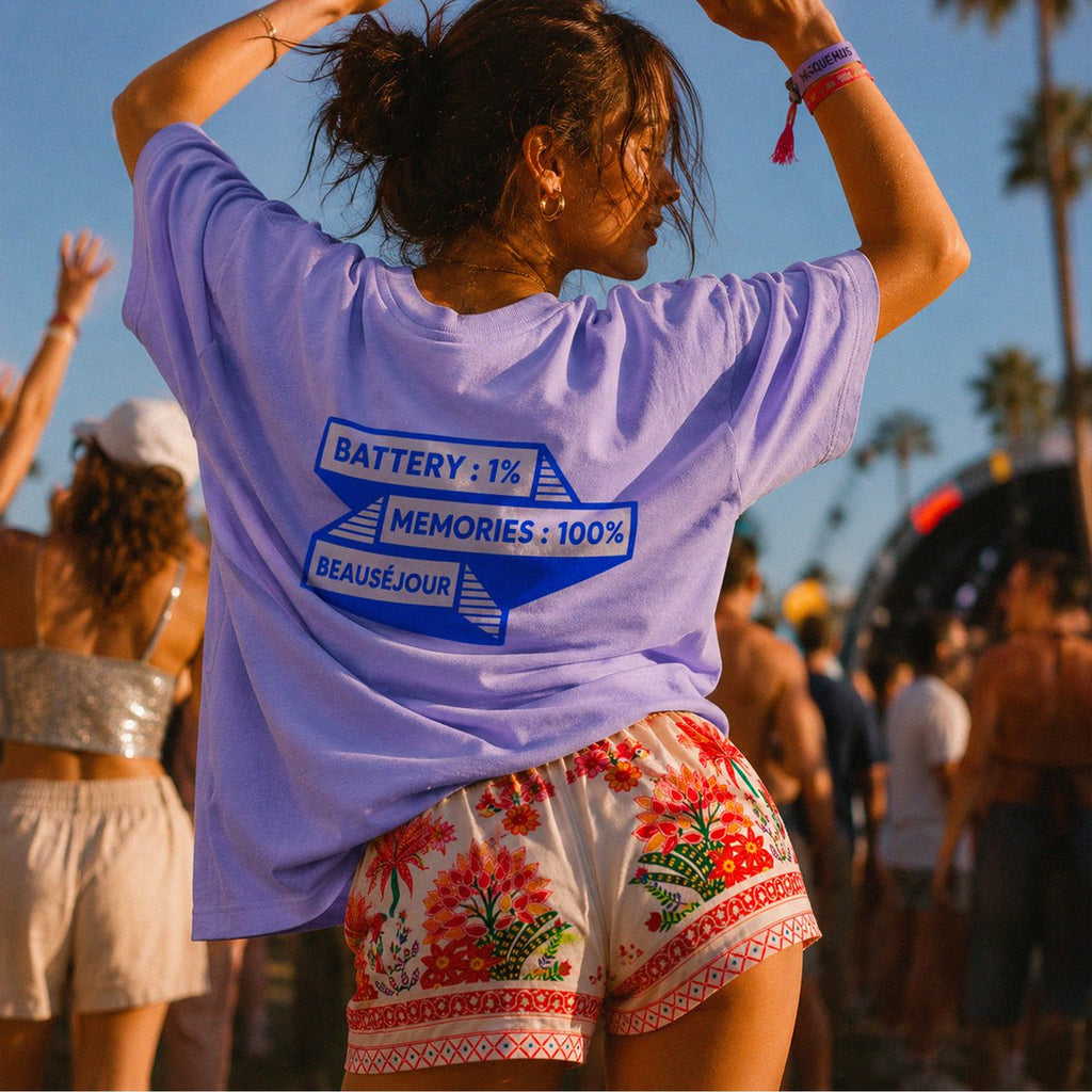 100 % Erinnerungen Boxy T-Shirt | Oversized Premium | Beauséjour®