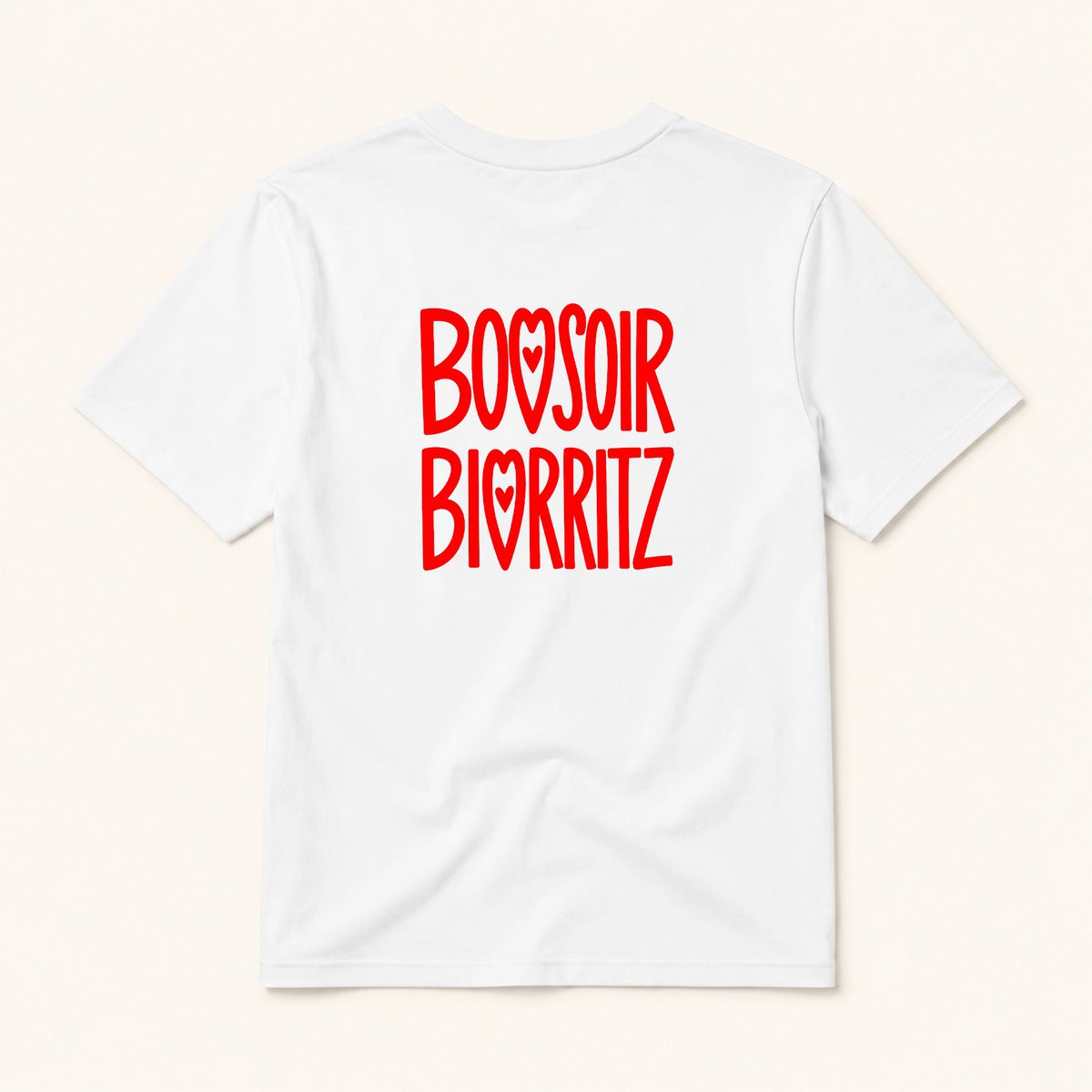 Bonsoir Biarritz T-Shirt aus Bio-Baumwolle | Unisex