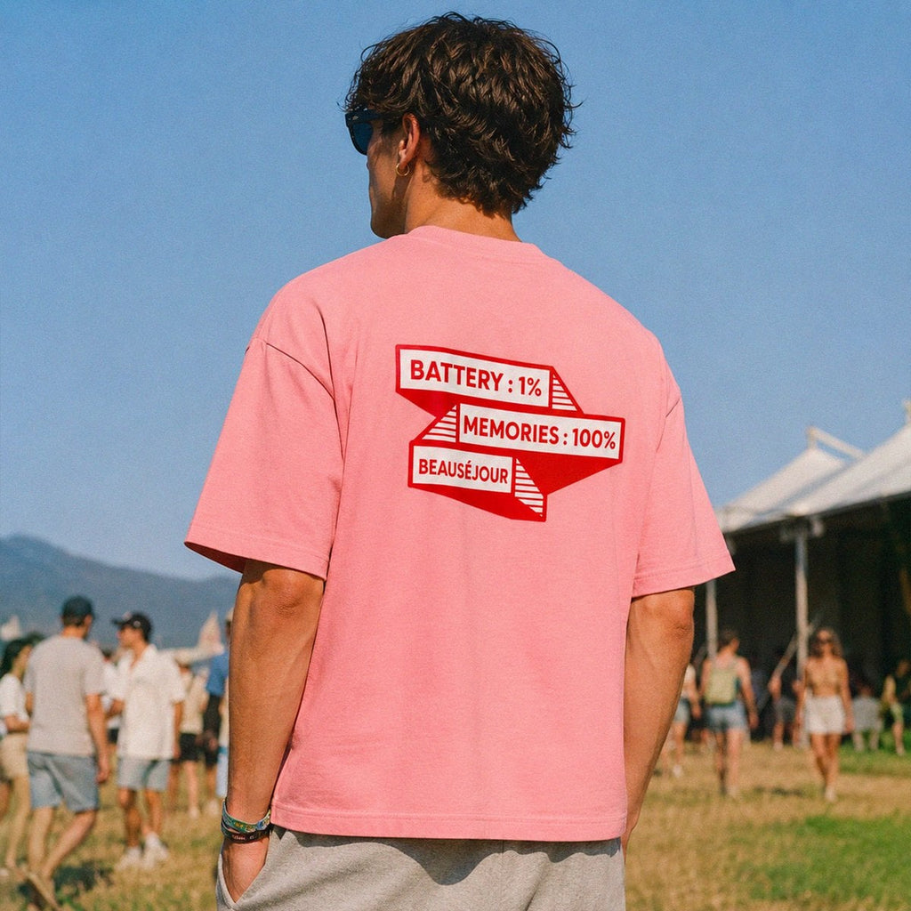 100 % Erinnerungen Boxy T-Shirt | Oversized Premium | Beauséjour®