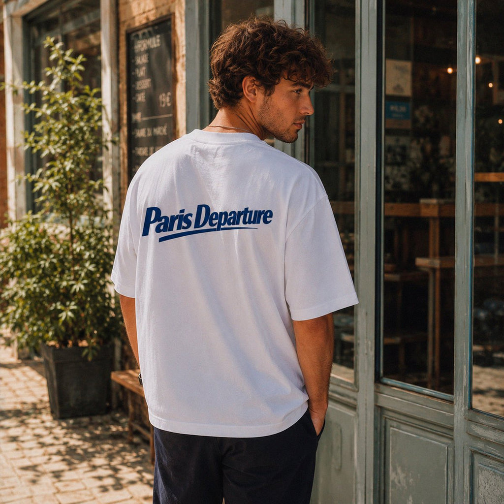 Paris Departure Boxy T-Shirt | Bio-Baumwolle | Beauséjour®