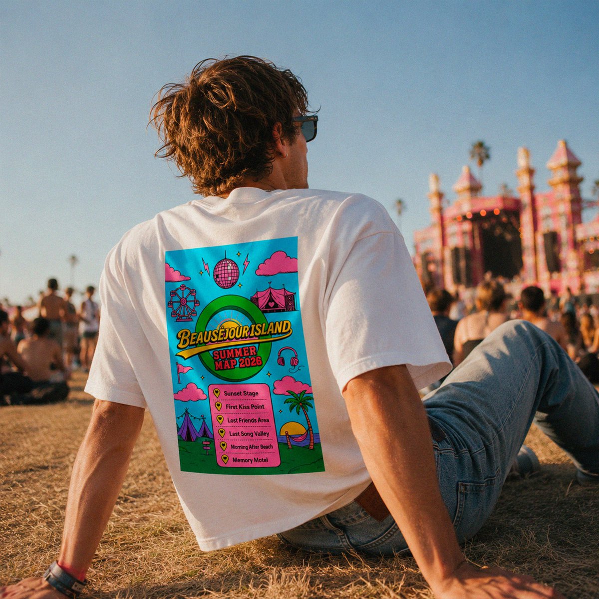 100 % Erinnerungen Boxy T-Shirt | Beauséjour® | Oversized