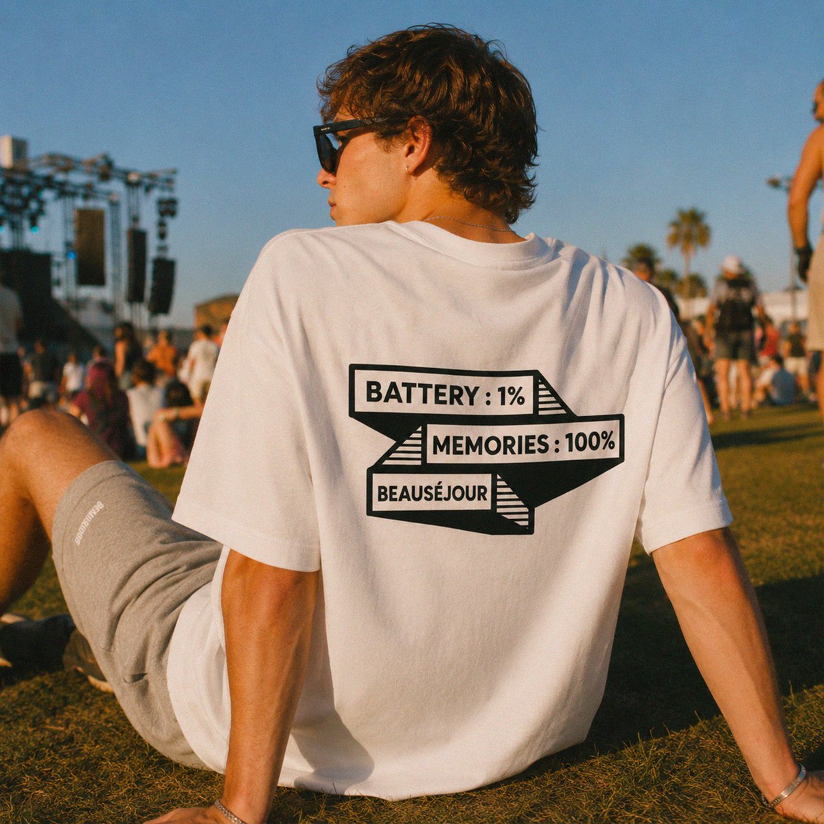 100 % Erinnerungen Boxy T-Shirt | Oversized Premium | Beauséjour®
