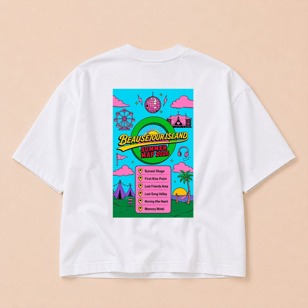 T-shirt Boxy Summer Map 2026