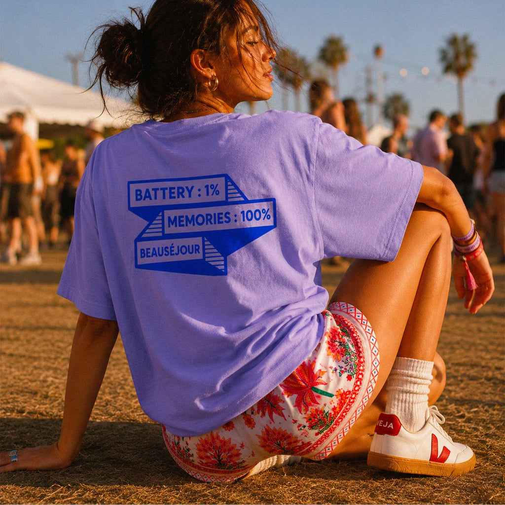 100 % Erinnerungen Boxy T-Shirt | Oversized Premium | Beauséjour®
