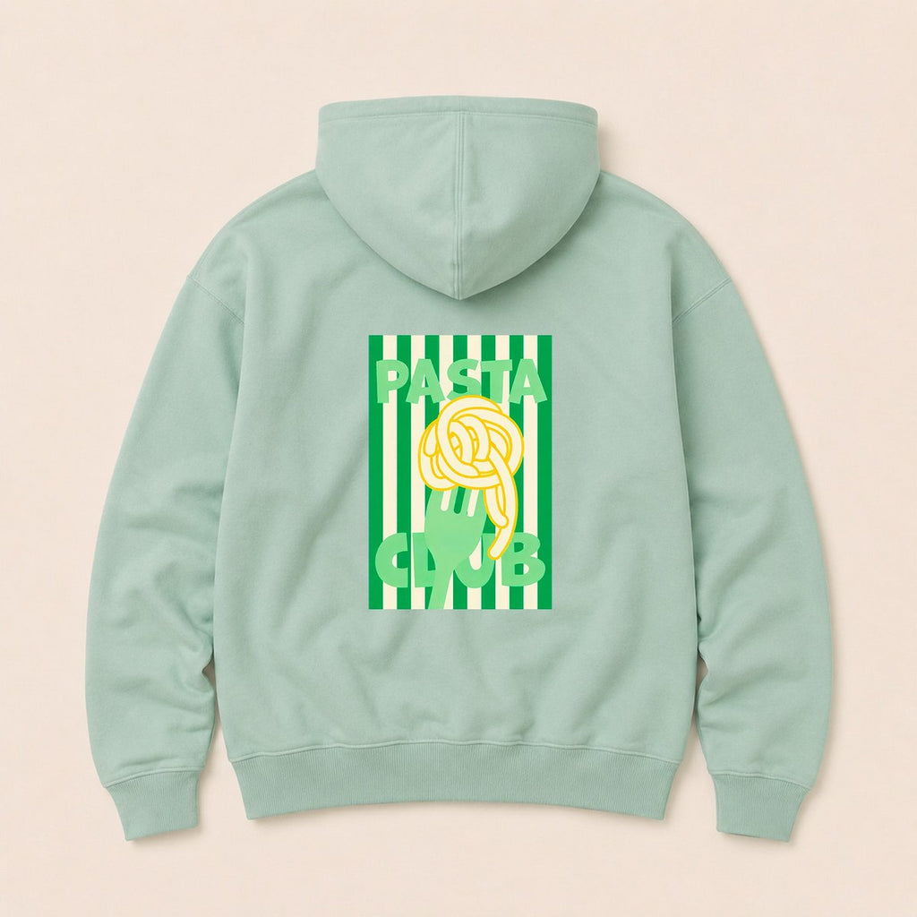 Pasta Club Hoodie Aloe | Bio-Baumwolle Premium | Beauséjour®