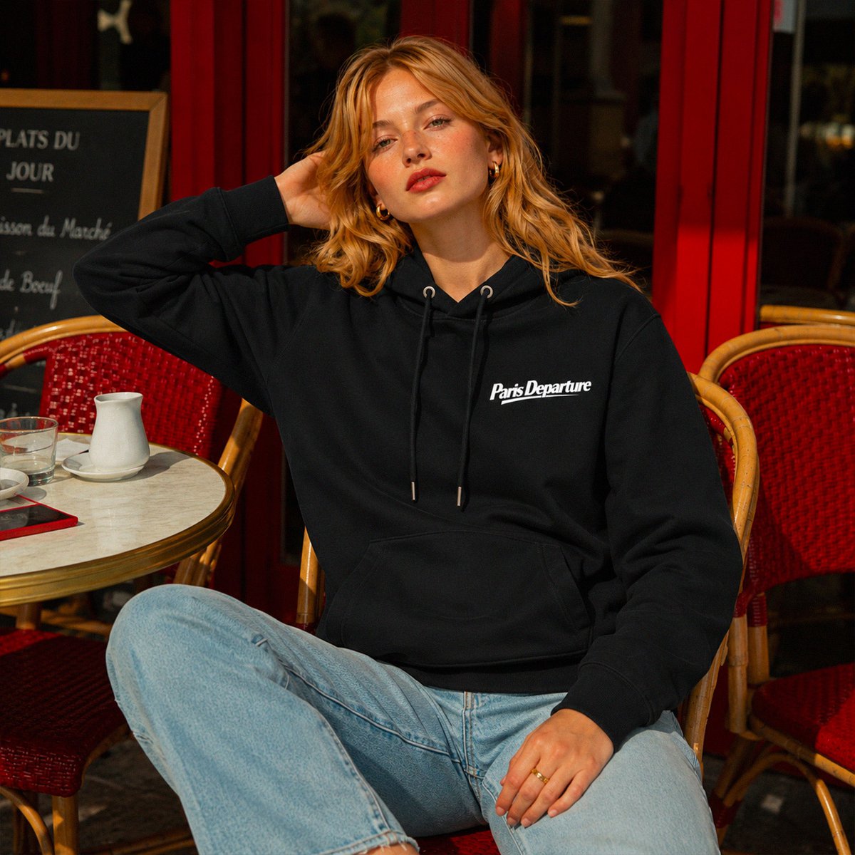Paris Departure Hoodie | Bio-Baumwolle | Beauséjour®