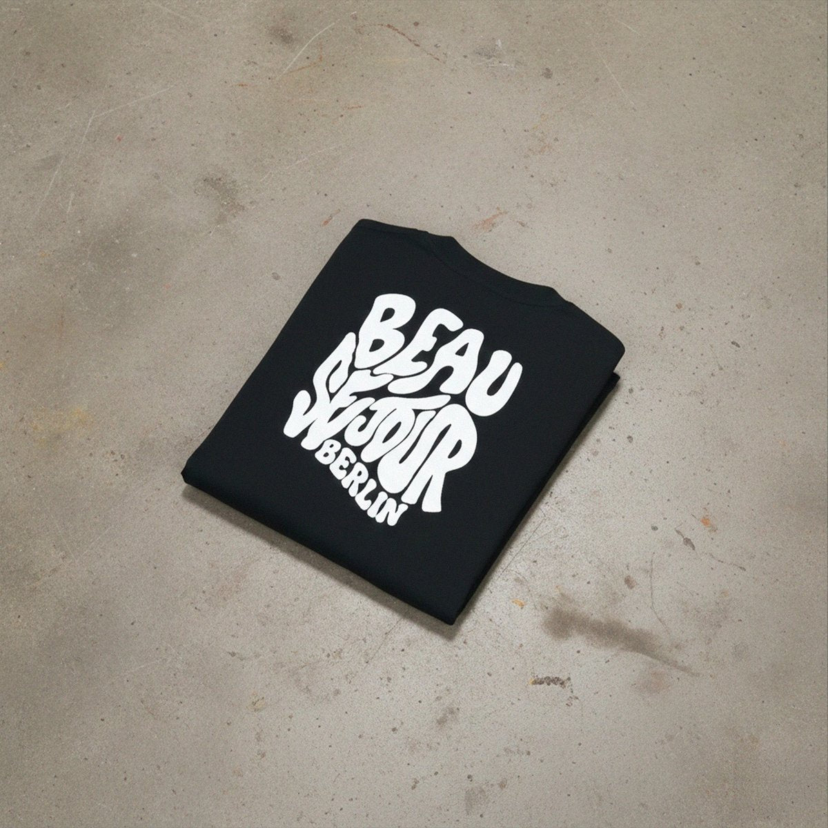 Berlin Boxy T-Shirt Schwarz | 280 g/m² Premium | Beauséjour®