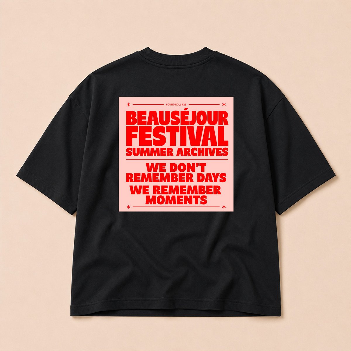 Summer Archives Boxy T-Shirt | Beauséjour® | Oversized
