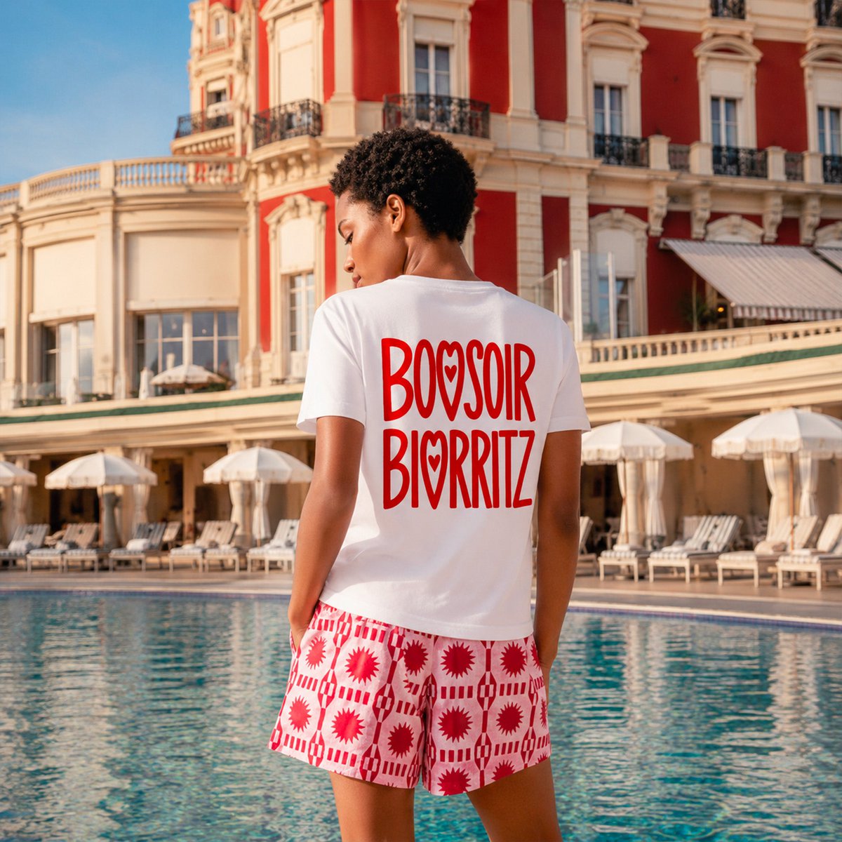 Bonsoir Biarritz T-Shirt aus Bio-Baumwolle | Unisex