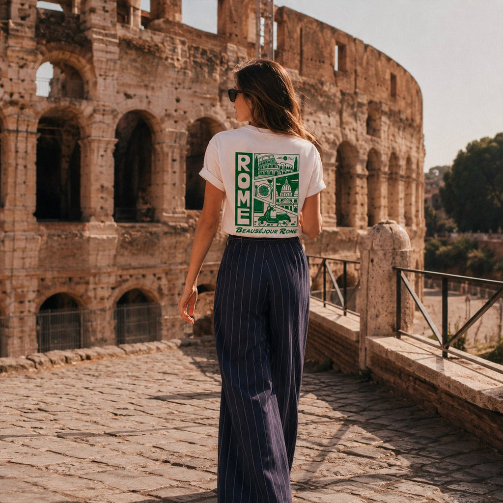 Rom T-Shirt aus Bio-Baumwolle | Beauséjour® | Unisex
