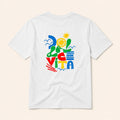 La Dolce Vita T-Shirt Bunt | Bio-Baumwolle 180 g/m² | Beauséjour®