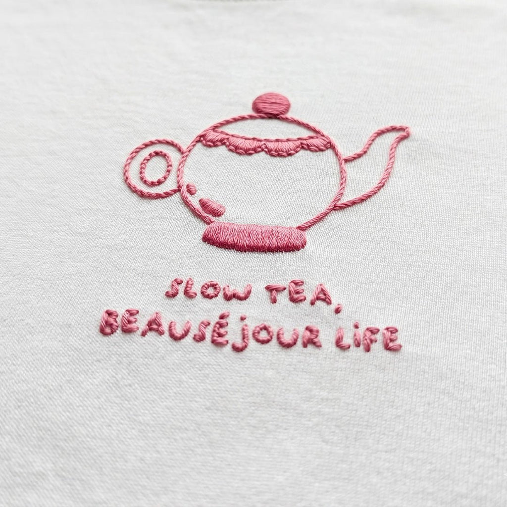 Slow Tea T-Shirt aus Bio-Baumwolle | Beauséjour®