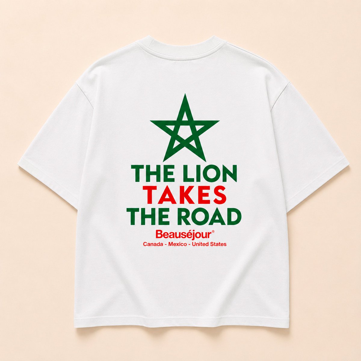 Marokko T-Shirt WM 2026 | Pride Heritage Edition | Beauséjour®
