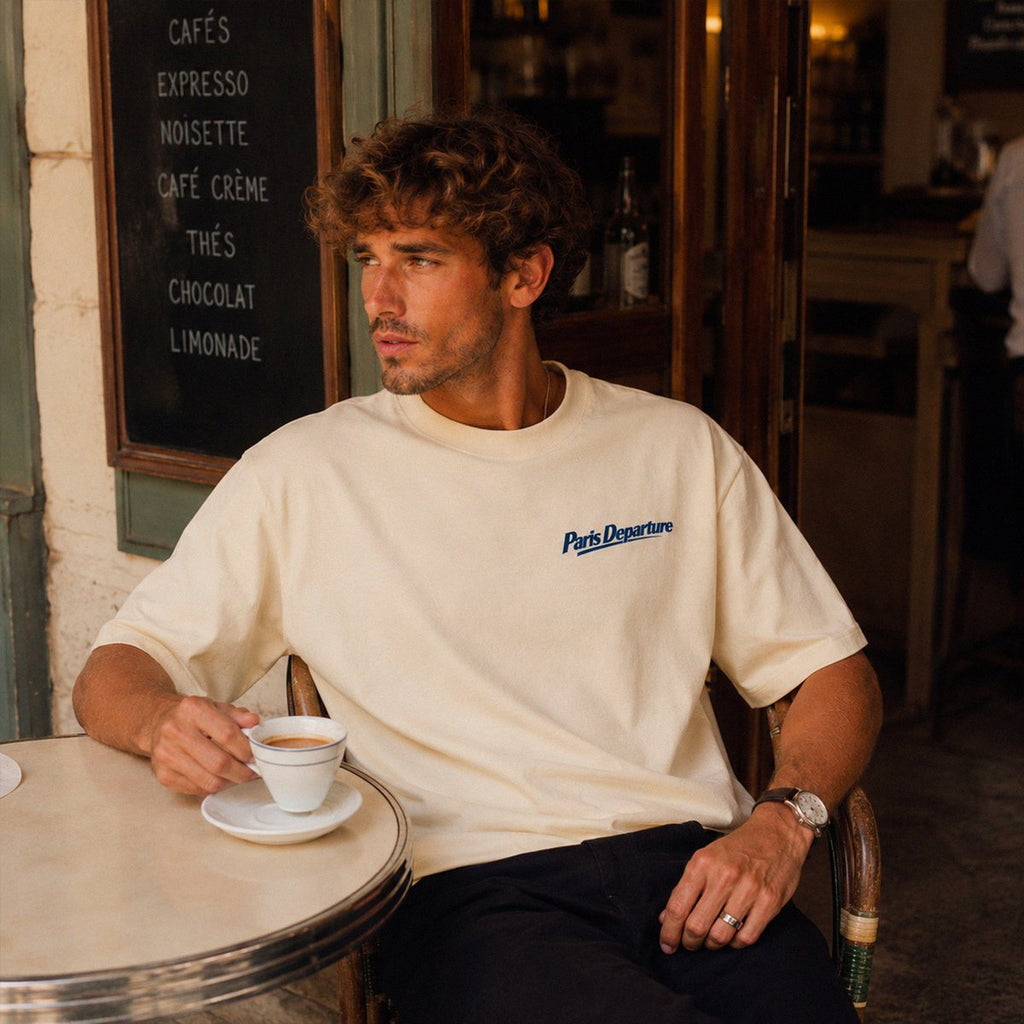 Paris Departure Boxy T-Shirt | Bio-Baumwolle | Beauséjour®