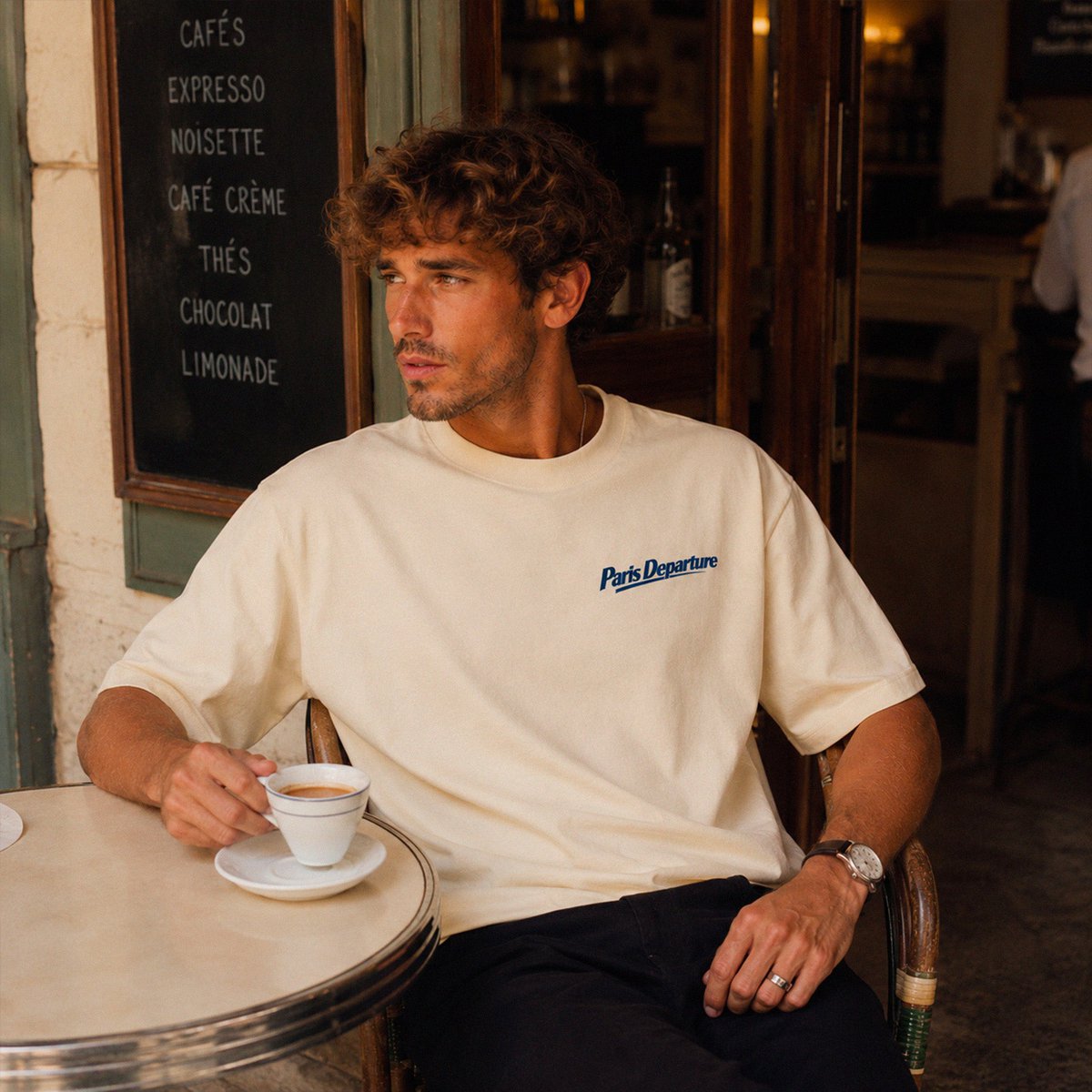 Paris Departure Boxy T-Shirt | Bio-Baumwolle | Beauséjour®