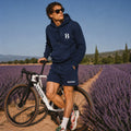 Signature B Hoodie Navy | Bio-Baumwolle | Beauséjour®