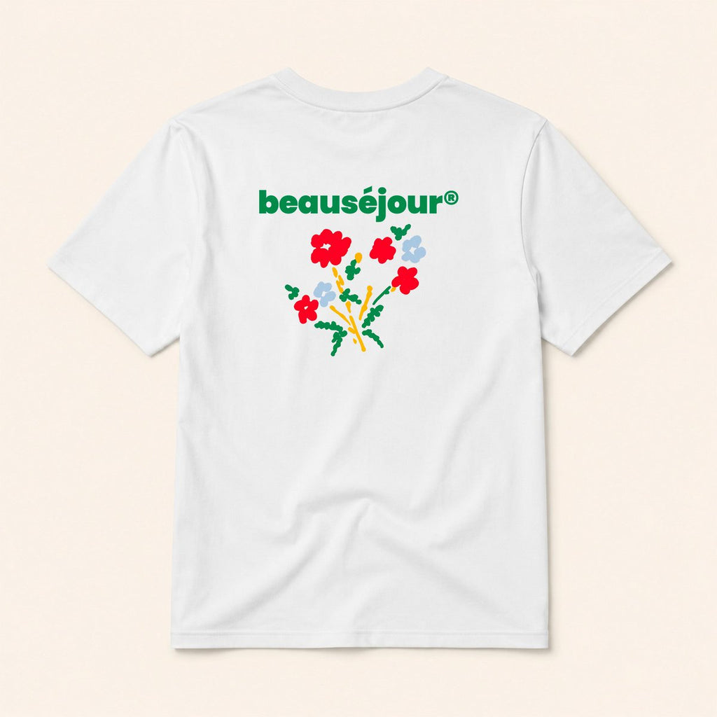 Flower T-Shirt | Bio-Baumwolle 180 g/m² | Beauséjour®