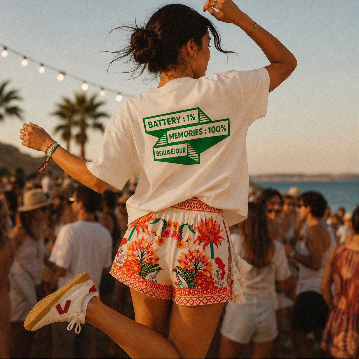 100 % Erinnerungen Boxy T-Shirt | Premium Oversized | Beauséjour®