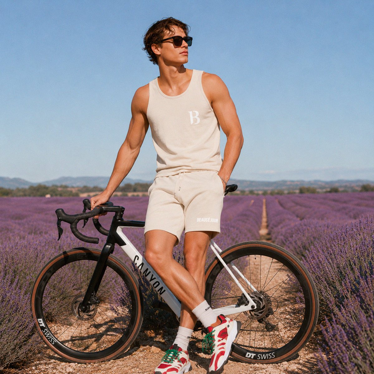 Signature Cream Tank Top B Beauséjour