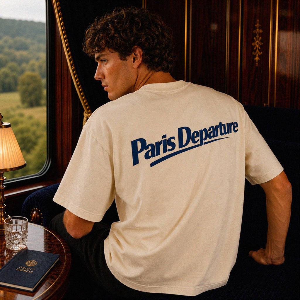 Paris Departure Boxy T-Shirt | Bio-Baumwolle | Beauséjour®