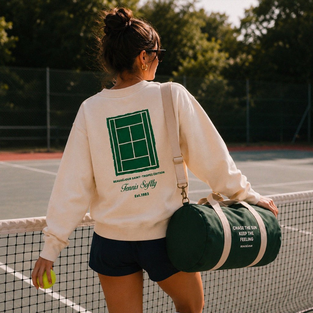Tennis Sweatshirt | Bio-Baumwolle Premium | Beauséjour®