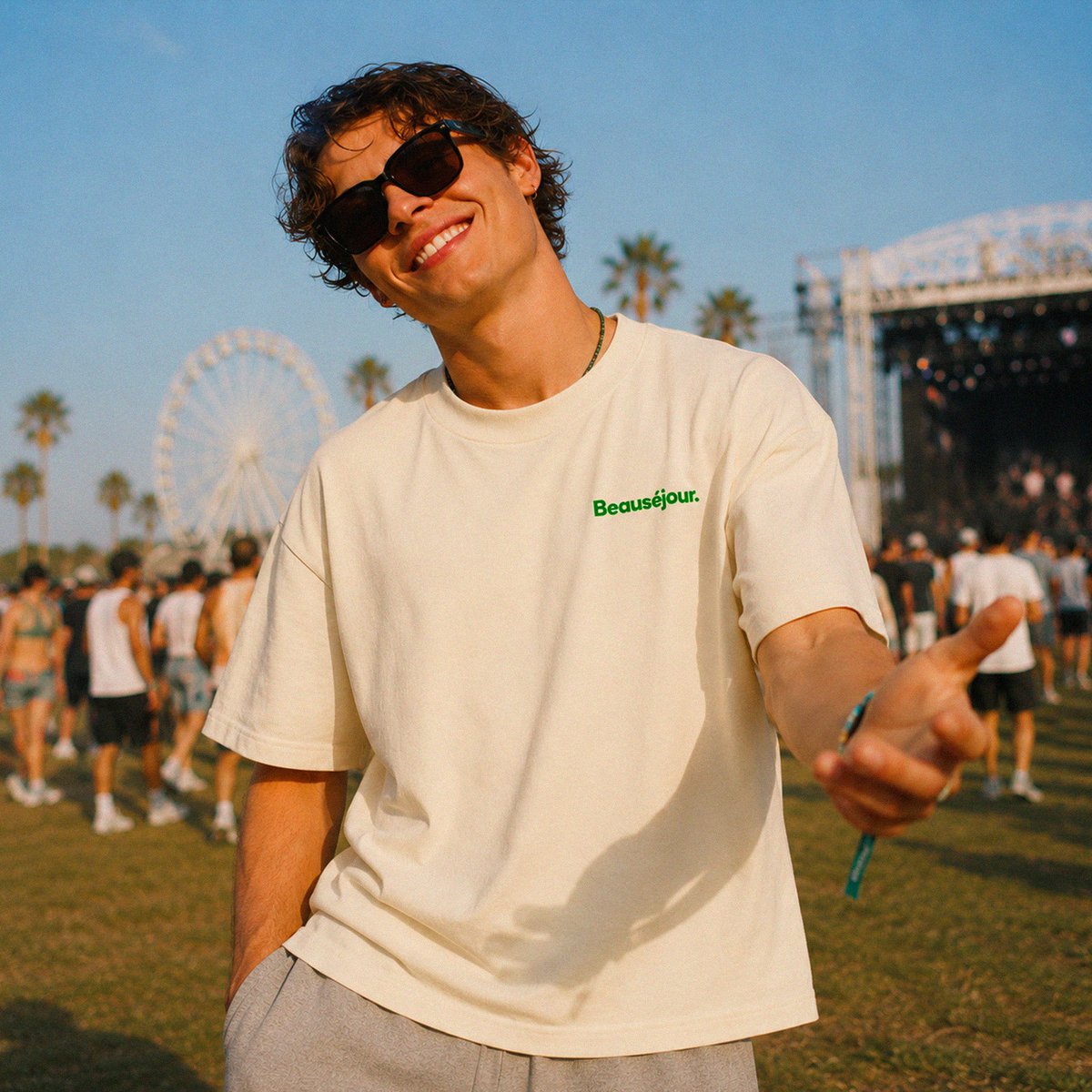100 % Memories Boxy T-Shirt | Oversized Premium | Beauséjour®