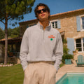 Club Sweatshirt mit Reißverschluss | Bio-Baumwolle | Beauséjour®