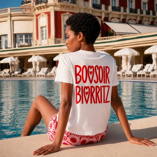 Bonsoir Biarritz T-Shirt aus Bio-Baumwolle | Unisex