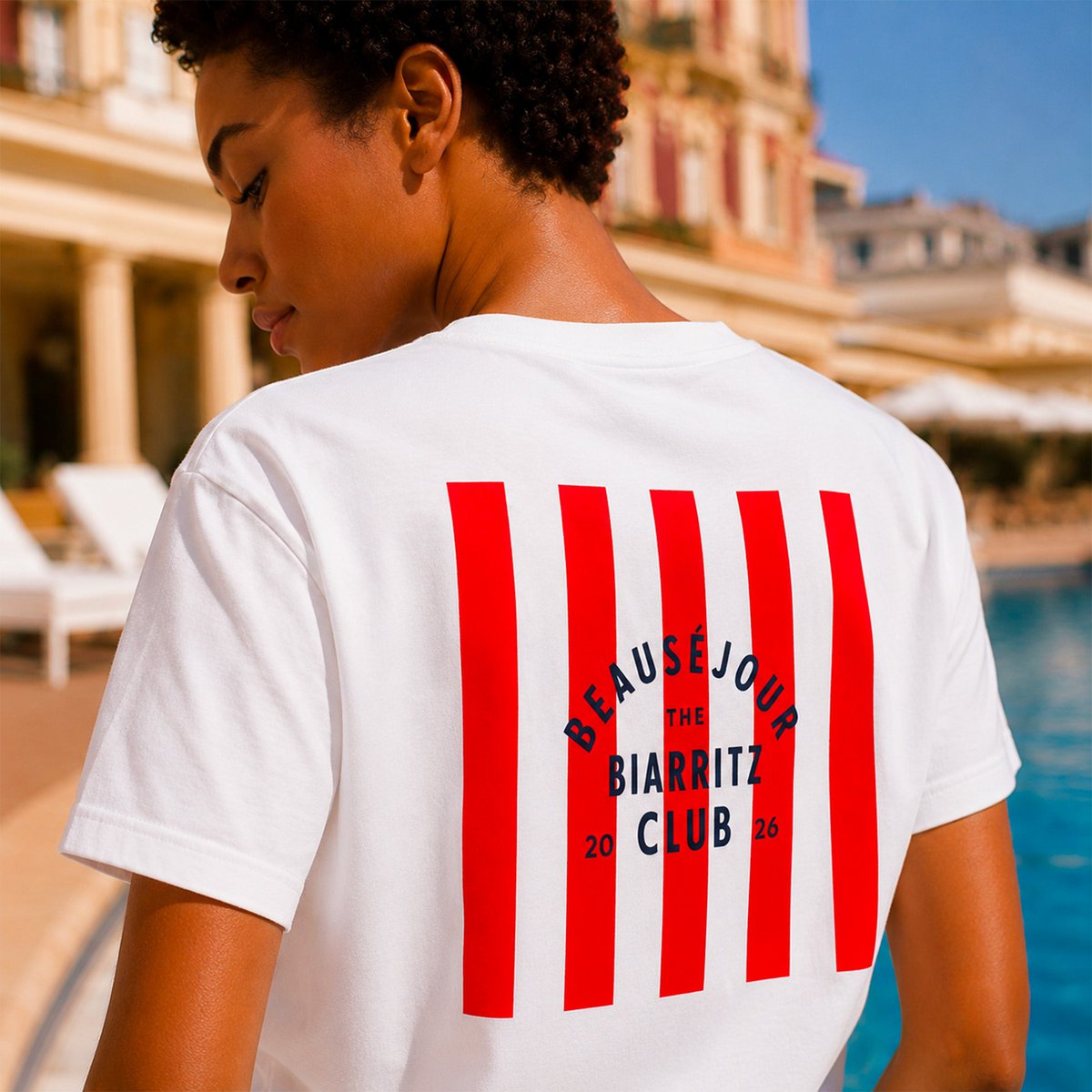 Biarritz Club T-Shirt aus Bio-Baumwolle | Unisex