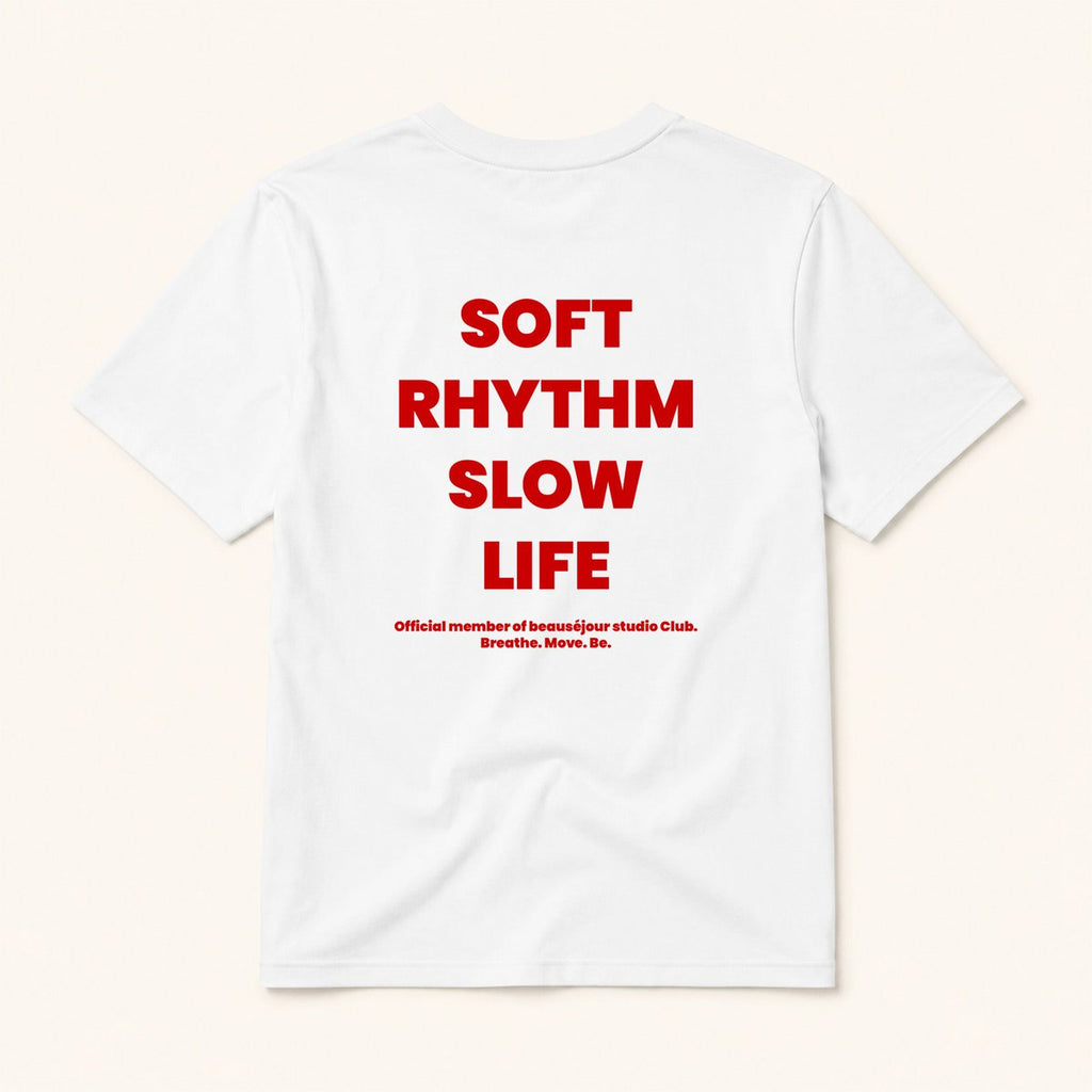 Soft Rhythm Yoga T-Shirt | Bio-Baumwolle 180 g/m² | Beauséjour®