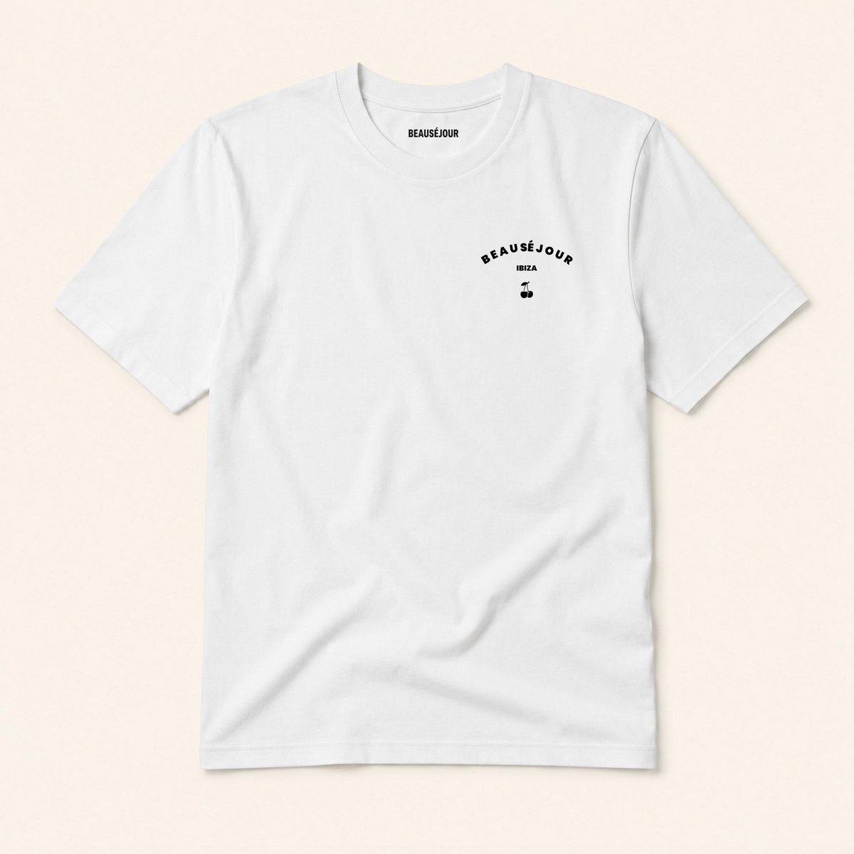 Casablanca Boxy T-Shirt Creme | 280 g/m² Premium | Beauséjour®
