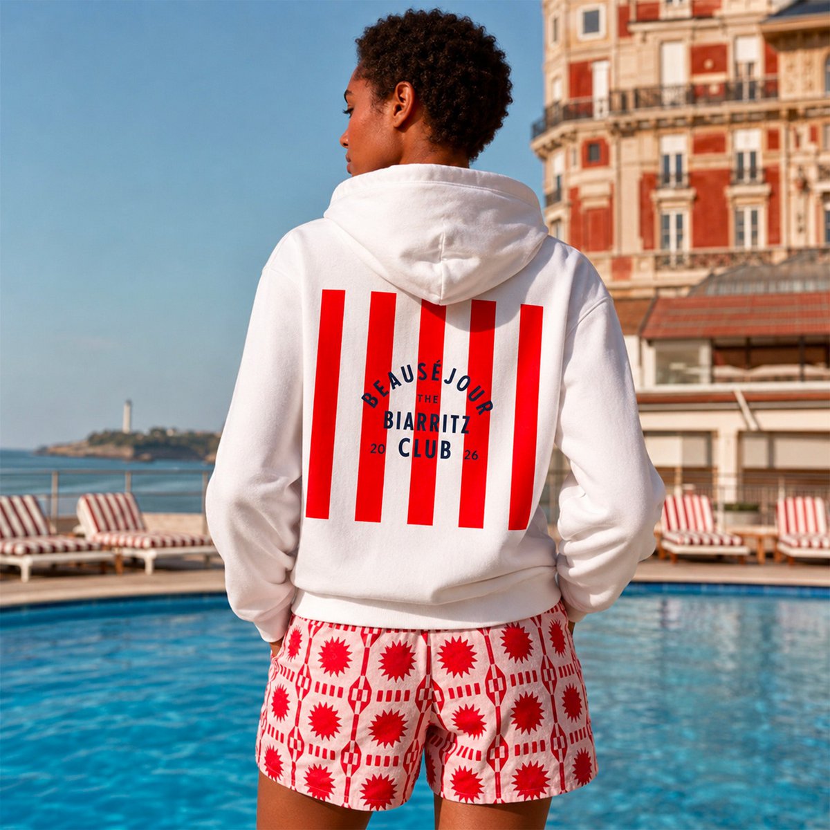 Biarritz Club Hoodie | Bio-Baumwolle Premium | Beauséjour®
